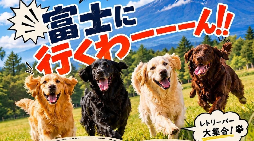愛犬と楽しむ！レトリーバーオフ会2026 in 富士すばるランド