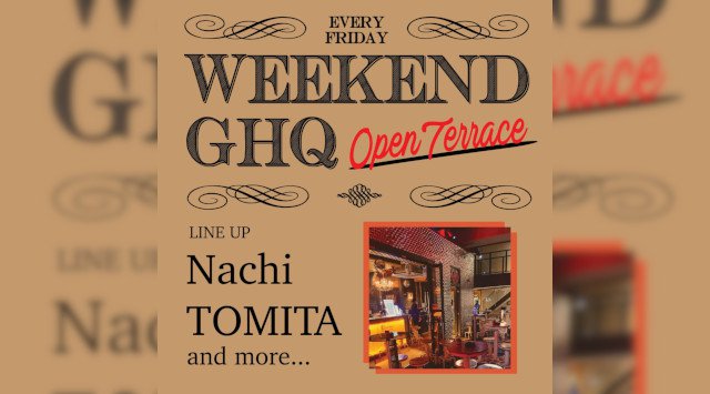 【銀座 クラブ GHQ 】毎週金曜日はオールミックスパーティー【WEEKEND GHQ】開催★新橋～有楽町間のエンタメ施設、裏コリドー URACORI内の人気クラブ“GHQ”★クーポンでお得★