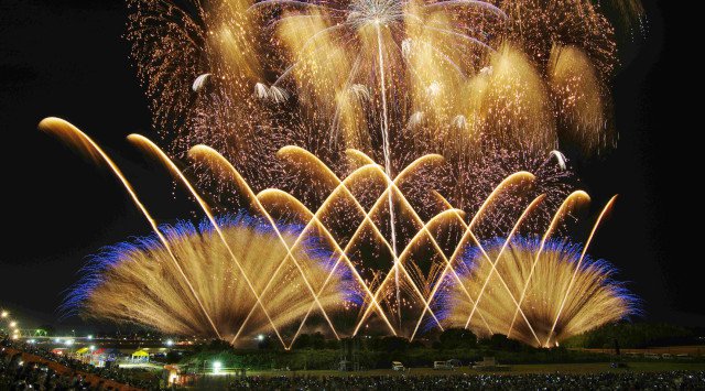常総きぬ川花火大会 2023 関東茨城花火大会 2020 茨城夏祭り・夏フェス2023 - 茨城県常総市水海道橋本町 橋本運動公園 - 常総きぬ川花火大会
