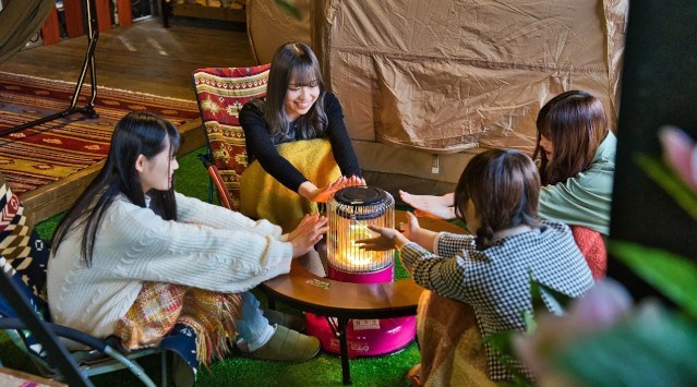 【ワンフロア貸切BBQエリアオープン】『CAMPING TOWER』で日帰りキャンプを体験しよう！〜冬季限定の貸切BBQエリアで、より一層アウトドアを満喫〜ウッドデザインパーク株式会社