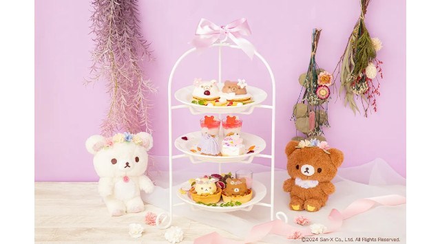 「コリラックマ＆チャイロイコグマカフェ」期間限定オープン！！「コリコグのフラワーティータイム」テーマのゆったり癒しの心落ち着くテーマカフェが東名阪に登場！株式会社エルティーアール