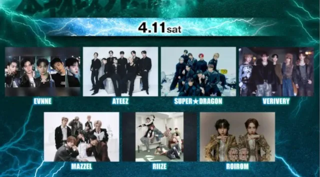『マイナビ presents The Performance』ATEEZ、MAZZEL、THE JET BOY BANGERZが出演決定！ATEEZはザパフォ史上初2夜連続ヘッドライナーとして登場！