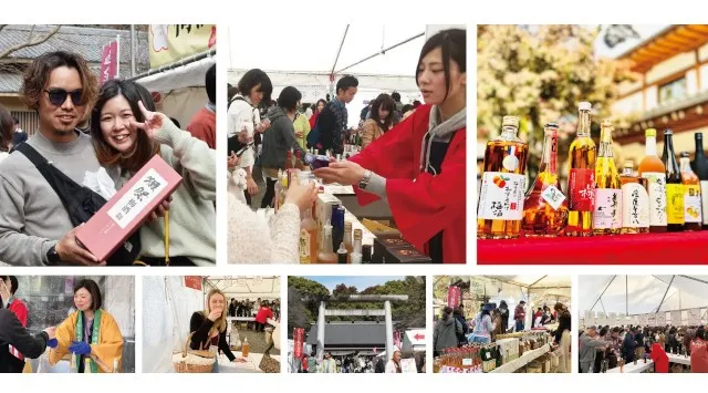 「全国梅酒まつりin水戸2026」梅まつりでにぎわう水戸・常磐神社で開催！お花見と梅酒を楽しむ特別なひとときを。日本全国の梅酒120種以上から飲み比べ。3/13（金）～3/15(日)まで3日間開催。