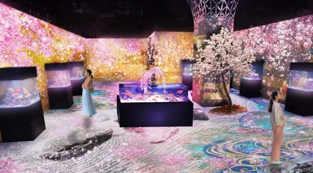 マクセル アクアパーク品川、生きものと楽しむ「幻想的なお花見アート」桜に包まれるフォトジェニックな没入空間へ　―3月4日（水）～ 4月19日（日）まで　株式会社ネイキッド