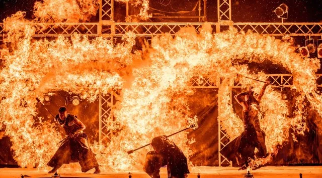 【群馬・廃校キャンプ】炎とアートの祭典「Art Fire Festival 2026」開催！雷光炎舞かぐづちが特別協賛、TVで話題の『廣川家』も出演！株式会社かぐづち