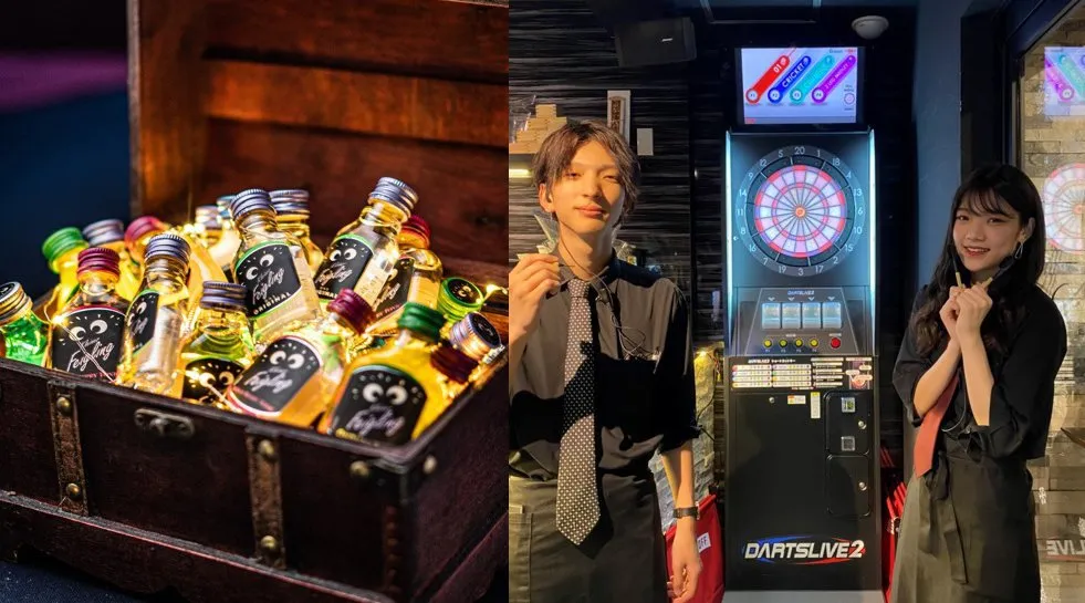 【渋谷スタンドバー】今話題の遊べるスタンドバー！100種類以上のドリンクが無制限飲み放題＆最新ゲームやダーツも遊び放題！！★最大11時間飲み放題！フードも豊富♪