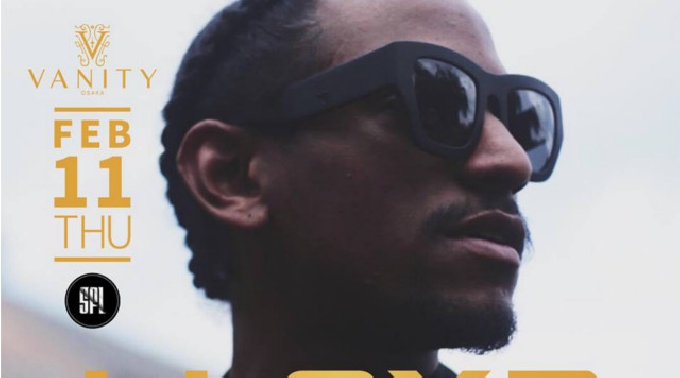 【VANITY OSAKA 2/11 木曜日】緊急決定！スペシャルゲスト【LLOYD】出演★全米No1 R&Bシンガーのプレミアムライブ開催★バレンタインウィーク★バニティ大阪♪クーポン利用でお得★