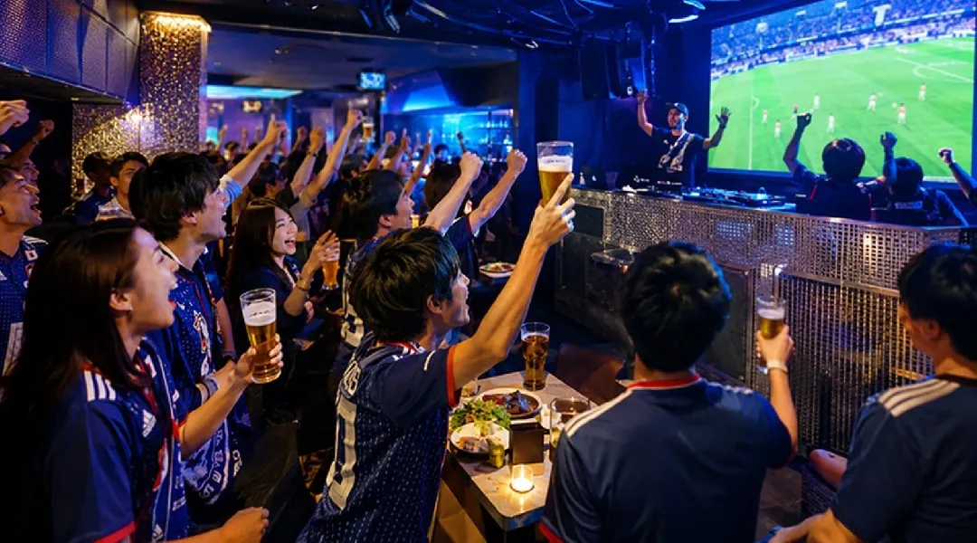 【チュニジアvs日本 WC観戦イベント】BRAND渋谷で開催されるFIFAワールドカップ パブリックビューイングイベント！飲み放題でサッカー観戦を楽しもう！