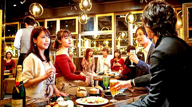 池袋に相席屋がプロデュース！『新しい相席』フィックスラウンジ池袋 FIX LOUNGEがオープン、男女共飲み放題！更に嬉特典多数！お得に出会いを楽しもう！池袋、最大級の相席スポット誕生！