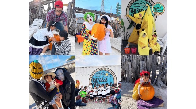 【ハロウィンBBQパーティー開催】仮装姿の子供たちがビーチに大集結！大人も一緒に楽しめる「アメリカンハロウィン」をWILDBEACH座間で満喫　RECREATIONS株式会社