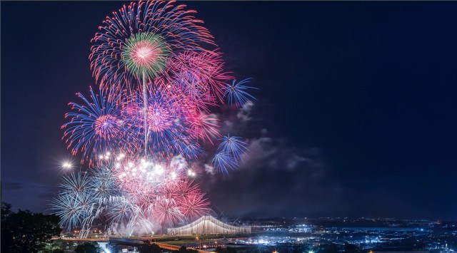 ふくろい遠州の花火 花火大会2025 原野谷川親水公園 静岡県袋井市愛野 - 恒例行事・催事・穴場・チケット・見所・打ち上げ時間 - 夏祭り 花火大会