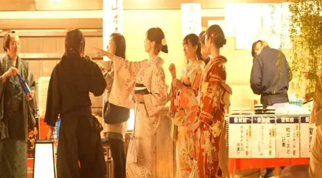 【リーガロイヤルホテル京都】東映太秦映画村 『太秦江戸酒場 色づく花魁の夢』入場券・日本酒飲み放題特製おちょこ付ステイプラン 販売～江戸の秋夜に酔いしれ、粋な宴に心を遊ばせる～