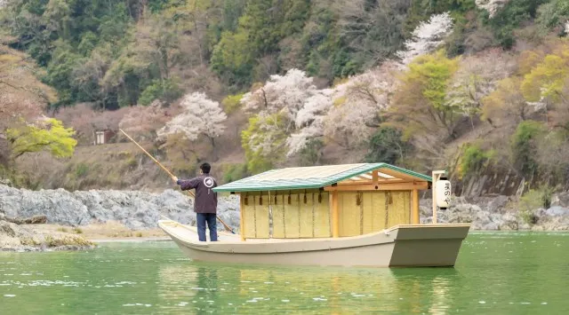 【星のや京都】平安貴族が興じた奥嵐山で叶う贅沢。三つの桜の「特等席」を独り占めする、一日一組限定の滞在プログラム「奥嵐山の花見滞在」提供開始　星野リゾート