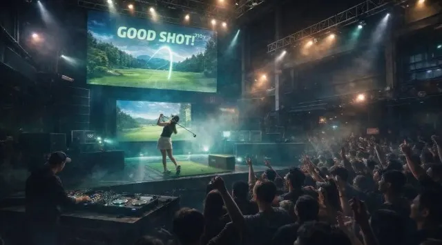 常識を覆す熱狂！ゴルフ×渋谷のクラブ空間「CLUB SWING VOL.0」開催決定！プロの豪快スイングにフロアが沸き立つ、光と音の都市型ゴルフフェスティバル！