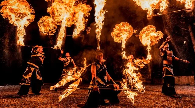 【群馬・廃校キャンプ】炎とアートの祭典「Art Fire Festival 2026」開催！雷光炎舞かぐづちが特別協賛、TVで話題の『廣川家』も出演！株式会社かぐづち