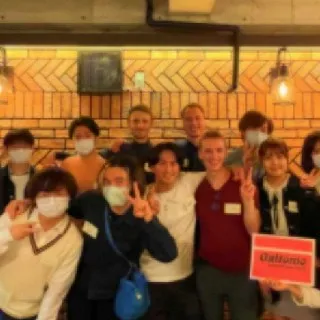 35歳以上国際交流パーティー新宿御苑前 : 写真