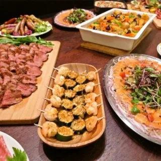 渋谷 アジアン夜カフェ カレーオフ会 : 写真