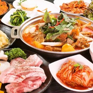人気韓国料理店 グルメオフ会 : 写真