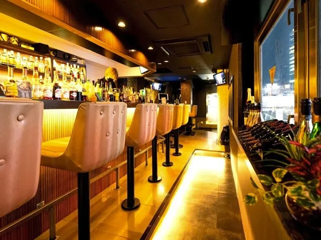 ★憧れのバーカウンターカップルプラン！乾杯スパークリングワイン＆２ドリンク＆特製牛ハラミステーキ等料理6品付！ 6,000円 → 5,000円
