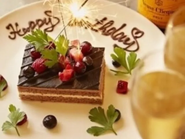＼特製ケーキ付／Birthday＆記念日お店貸切プラン＊2.5H飲み放題付全10品6,000円⇒5,500円
