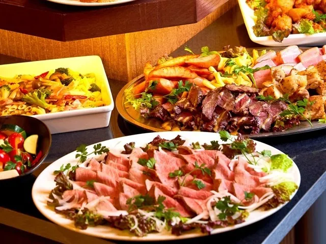 【3Hお店貸切パーティー！豪華貸切プラン】飲み放題＆豪華特製ビュッフェ料理＊11品付6,500円⇒6,000円 ‐ カラオケ＆ダーツ付