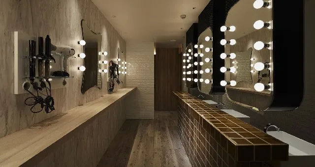 JIS 梅田・大阪 - UMEDA  相席BAR : パウダールーム完備！充実したアメニティで快適な相席をお楽しみください！