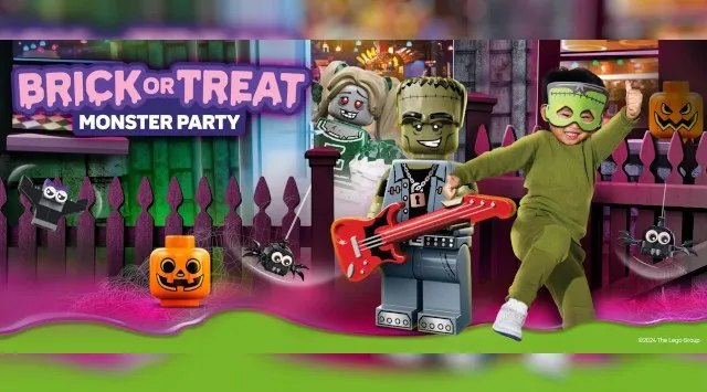 レゴ®ブロックで楽しむハロウィンが今年もスタート！ 「ブリック・オア・トリート モンスター・パーティー」レゴランド®・ディスカバリー・センター東京・大阪　2025年9月19日（金）～10月31日（金）