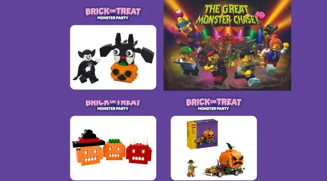 レゴ®ブロックで楽しむハロウィンが今年もスタート！ 「ブリック・オア・トリート モンスター・パーティー」レゴランド®・ディスカバリー・センター東京・大阪　2025年9月19日（金）～10月31日（金）