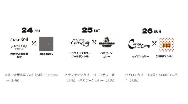 スパイスカレーの総本山・大阪エリア最大級のカレーイベントが５周年！大阪を中心に全国各地の名店のあいがけが食べられる人気企画『カレー大作戦』１０月１０日より開催！!株式会社パルコ
