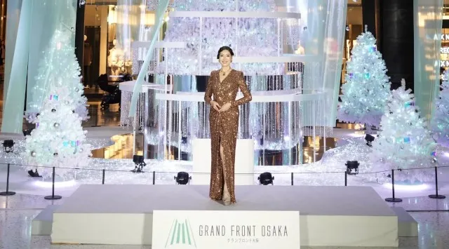 アン ミカさんがグランフロント大阪で夢だった“芸能人生初”の点灯式に登壇！ 「GRAND WISH CHRISTMAS 2025」クリスマスツリー点灯式