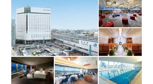 【ホテルグランヴィア岡山】ロビーがクリスマスモード一色に。赤とゴールドを基調としたクリスマスツリーが登場 2025年11月1日（土）～12月25日（木）JR西日本ホテルズ