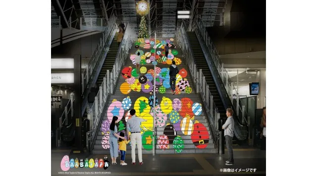 大阪ステーションシティ・イルミネーション「Twilight Fantasy（トワイライトファンタジー）2025」音がきらめく、光が奏でる、クリスマス 絵本誕生55周年『バーバパパ』も登場 JR西日本