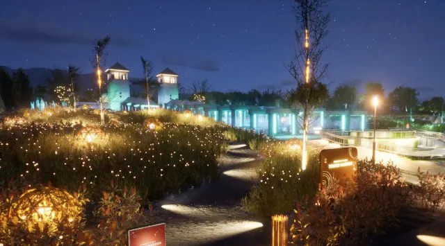 12/5(金)〜【自然とつながる没入体験】「ひとの動き」に光と音が応える新感覚体験。体感型フラワーパークならではの没入体験型ライトアップ『HARMONY OF LIGHT』ぐんまフラワーパークプラス