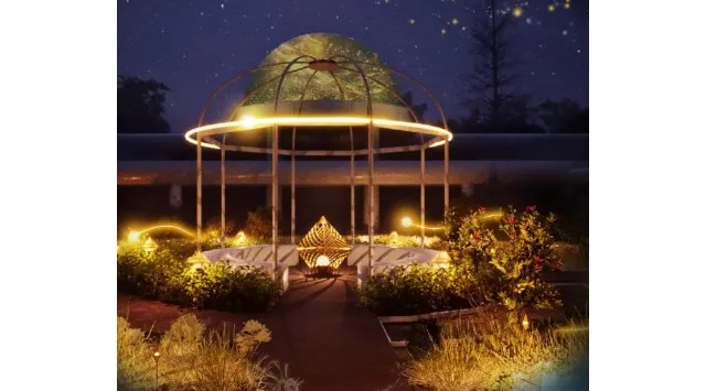 12/5(金)〜【自然とつながる没入体験】「ひとの動き」に光と音が応える新感覚体験。体感型フラワーパークならではの没入体験型ライトアップ『HARMONY OF LIGHT』ぐんまフラワーパークプラス