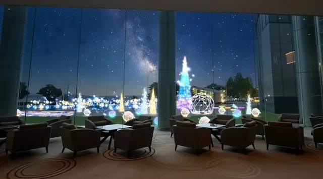 【びわ湖大津プリンスホテル】声で光る！踏んで鳴る！びわ湖の夜を彩る体験型イルミネーション 「びわプリイルミネーション 2025-2026 ～Magic in Lights～」 開催決定！