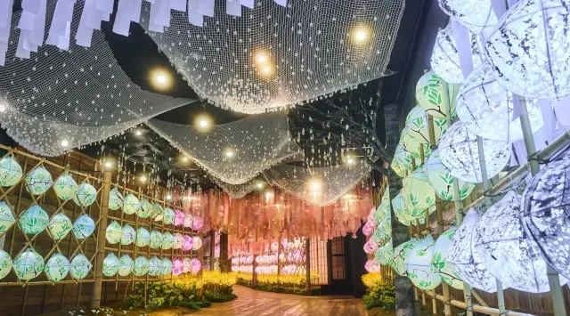 【青森屋】ねぶたの灯りで咲き誇る花々の回廊「春告げ小径」をはじめ、ねぶた花咲かじいさんが一足早い春を届ける「たんげ花咲かまつり」今年も開催　星野リゾート