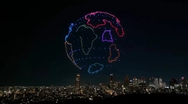 レッドクリフ、「DIG SHIBUYA」と連動したドローンショー「DIG SHIBUYA 2026 / Digital Garage DRONE SHOW “Earthshot”」をプロデュース