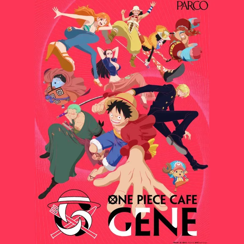 TVアニメ『ONE PIECE』の珠玉の名シーンを食べつくせ！​期間限定コラボレーションカフェ「ONE PIECE CAFE GENE」​渋谷PARCOにて開催!!!!​株式会社パルコ
