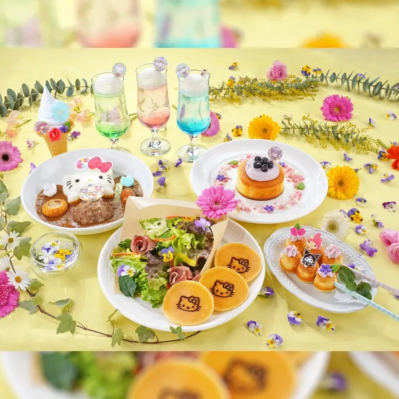 お花もKAWAIIも満開『Harmonyland Flower Fantasy』2026年3月20日（金・祝）より開催決定！約500本の桜が咲く園内で、フローリスト姿のハローキティたちと春をお祝い！