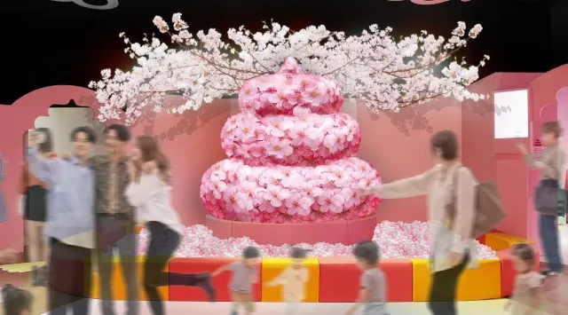 沖縄で一番遅い桜が満開！「うんこミュージアム OKINAWA」、新感覚お花見イベントを3月5日（木）から開催〜県内では珍しい“舞い散る桜”と幻想的な夜桜を室内で楽しめる！限定グッズも販売〜