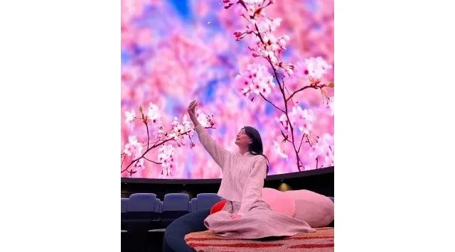 撮影OK！プラネタリウムでお花見を『桜ウェルカムドーム』３月6日(金)よりスタート！おすすめ作品情報もご紹介 コニカミノルタプラネタリウム株式会社