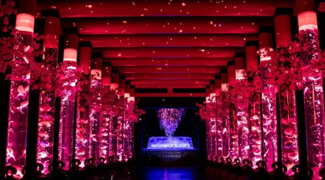 アートアクアリウム美術館 GINZA 春の企画展2月27日開幕 ～喧騒忘れて、幻想へ～ めっちゃ桜2026 2月27日～4月22日まで、期間限定開催 アートアクアリウム製作委員会