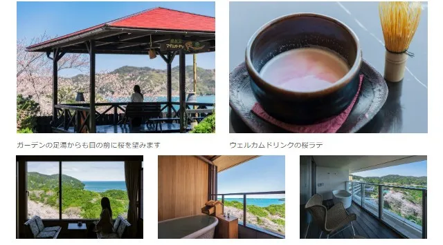 春の訪れ、敷地内2,000本の桜を満喫。昨年ご好評の「SAKURA LUXE」プランが進化して今年も1か月限定で販売 - 三重県伊勢市「旅荘 海の蝶」アンドリゾート株式会社