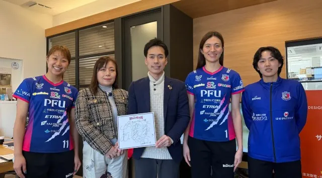 サンリーグループプレゼンツマッチを開催！PFUブルーキャッツ石川かほくのホームゲームで家族向けイベントも盛りだくさん　株式会社サンリー・ホールディングス