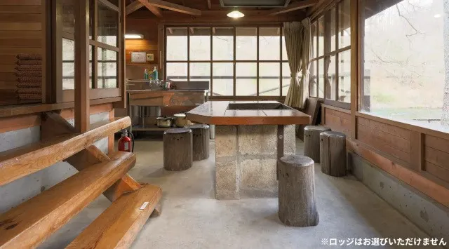 秋保木の家ロッジ村、春限定「お花見BBQプラン」提供開始 最大4.5時間飲み放題＆食材・火おこし道具付き。3/27～4/23、公式サイトにて受付