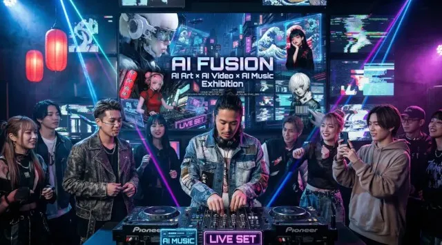 AI FUSION FES - AIイラスト・AI動画・AI音楽が交差するリアル交流イベント - 2026年7月25日(土) 渋谷 R Loungeにて開催決定 合同会社スケープジャパン
