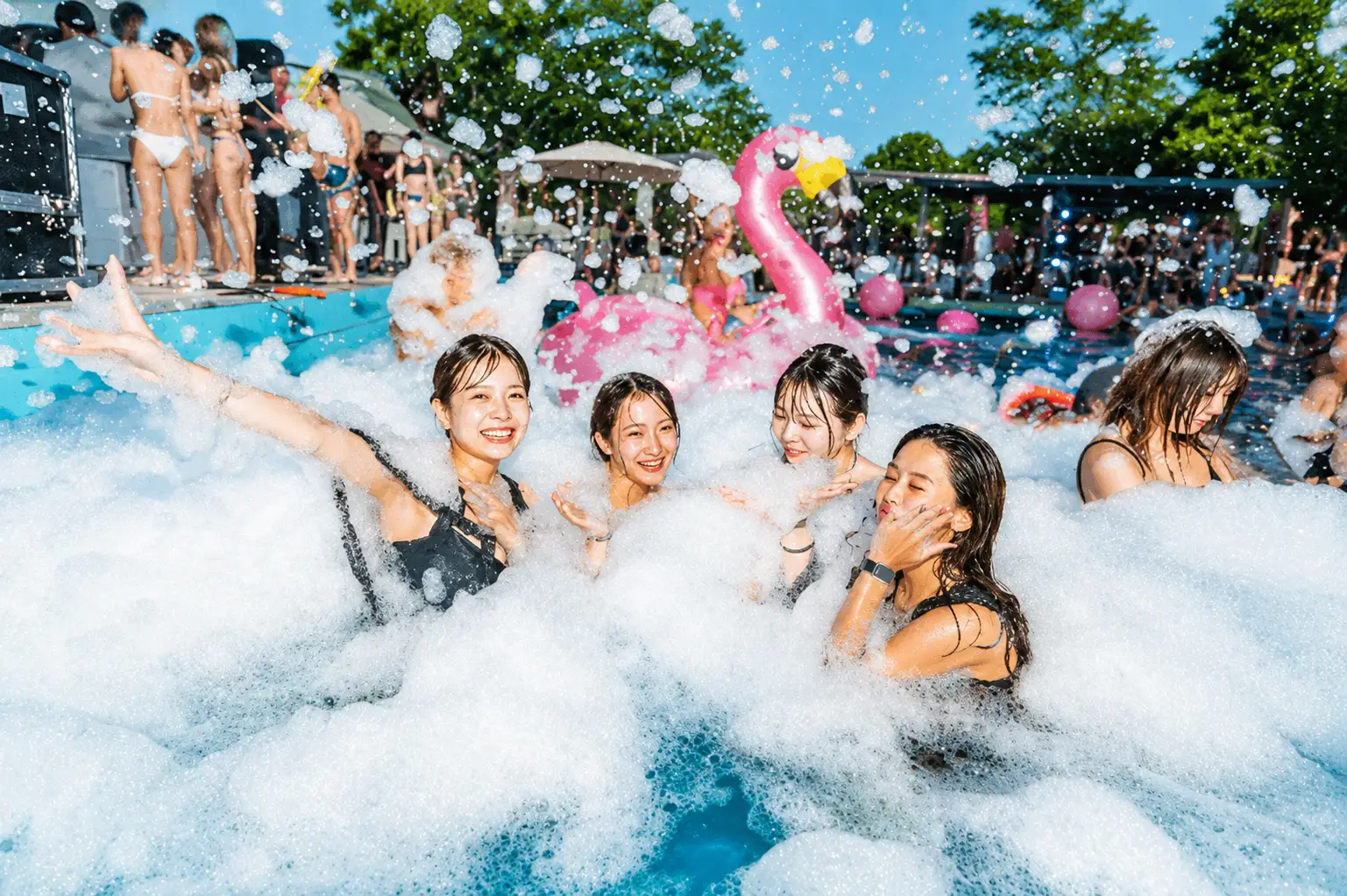【大阪・堺】昨年約2,000人が来場したプールフェスが4日間開催へ拡大「SBI MUSIC CIRCUS presents SPLASH CIRCUS」チケット販売開始　ナイトプールが弾ける4日間