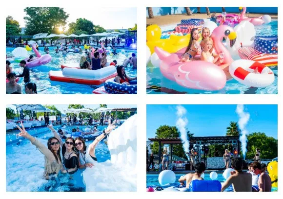【大阪・堺】昨年約2,000人が来場したプールフェスが4日間開催へ拡大「SBI MUSIC CIRCUS presents SPLASH CIRCUS」チケット販売開始　ナイトプールが弾ける4日間