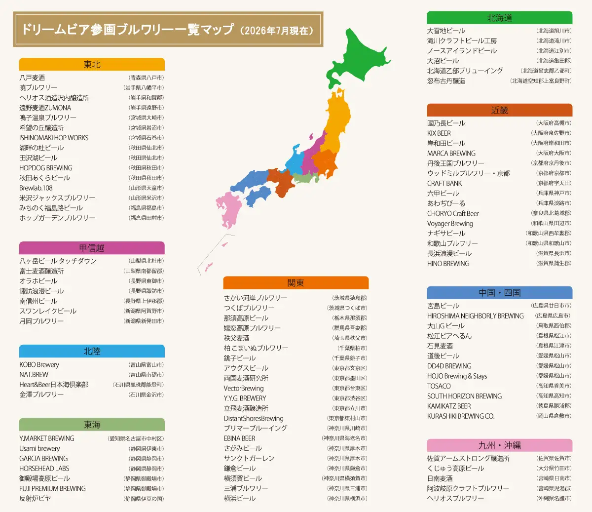 ～DREAMBEERで国産クラフトビールを楽しむ6日間～「クラフトビール総選挙2026 in 川崎」8月6日（木）～11日（火・祝）開催！株式会社DREAMBEER

