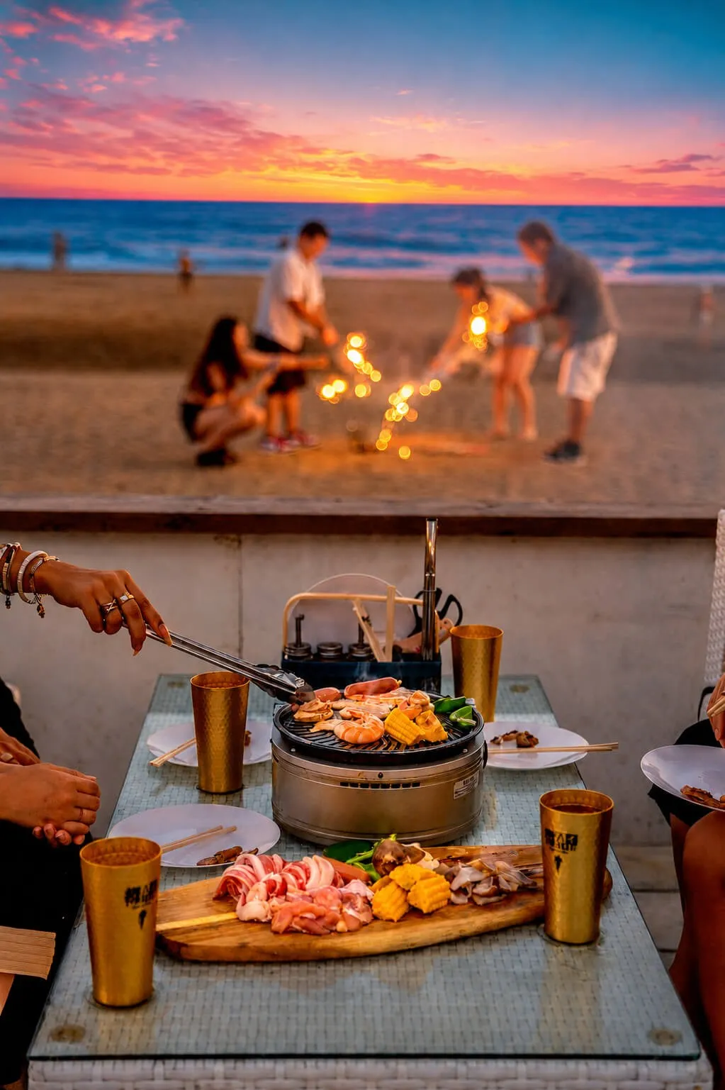 酷暑の夏は「アフター6」で楽しむ。鎌倉・由比ヶ浜「BBQ SEASIDE LOUNGE」、手ぶらBBQ＋飲み放題のセットプランが登場。